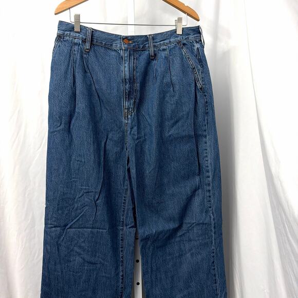 Madewell Trouser Blue Jeans Women’s 32T Tall - Picture 8 of 12